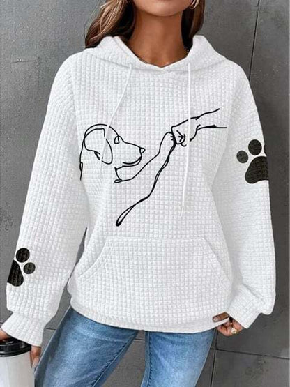 Cozy Women's Hoodie - Soft Loose Fit Sweatshirt
