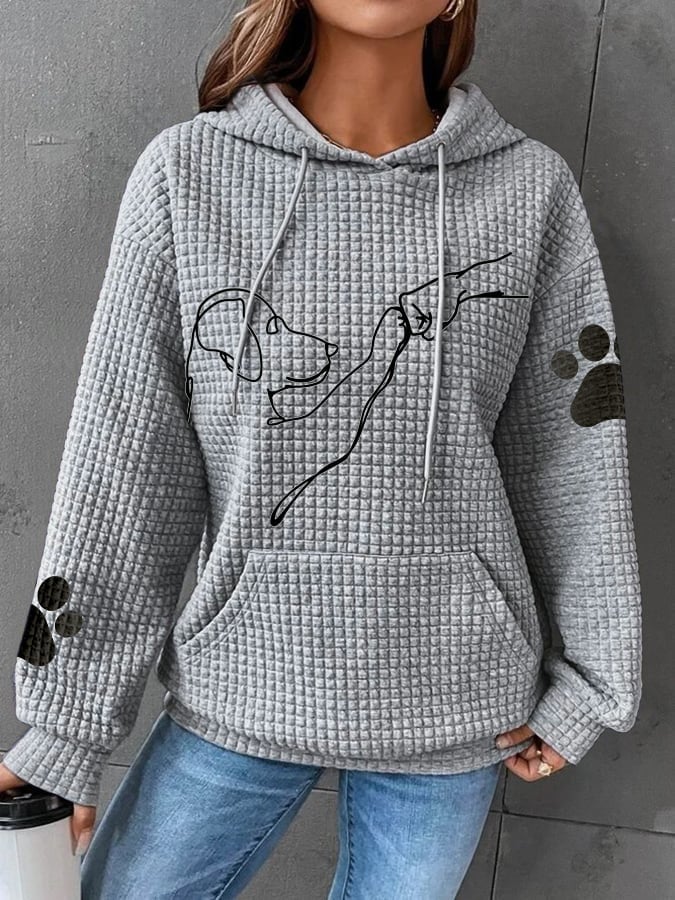 Cozy Women's Hoodie - Soft Loose Fit Sweatshirt
