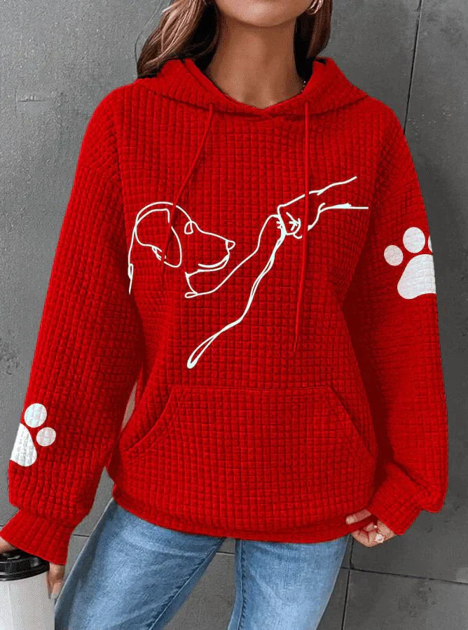 Cozy Women's Hoodie - Soft Loose Fit Sweatshirt