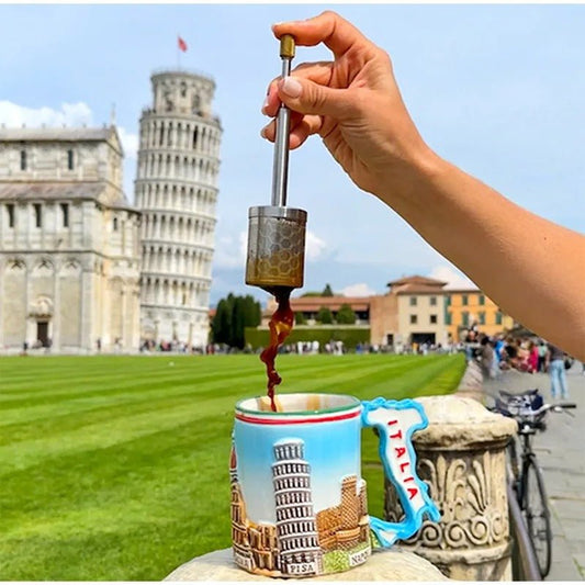 Compact Travel Coffee Tea Brewer - Luxicro