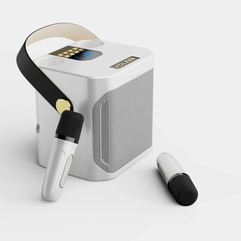 Compact Bluetooth Portable Karaoke Speaker