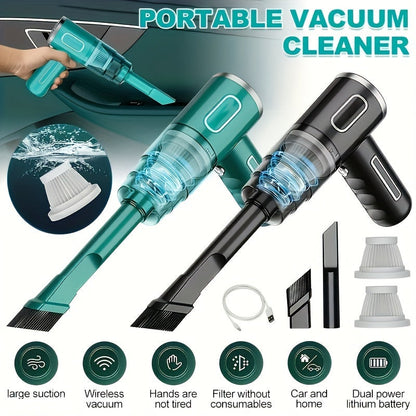 Portable Cordless Hand Vacuum Rechargeable Lightweight Cleaner