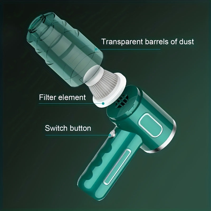 Portable Cordless Hand Vacuum Rechargeable Lightweight Cleaner