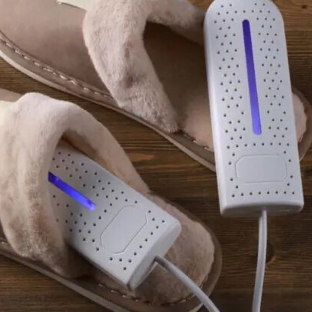 Compact UV Shoe Sanitizer and Dryer