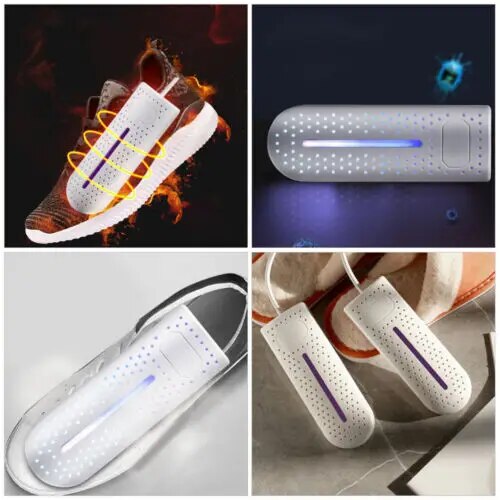Compact UV Shoe Sanitizer and Dryer