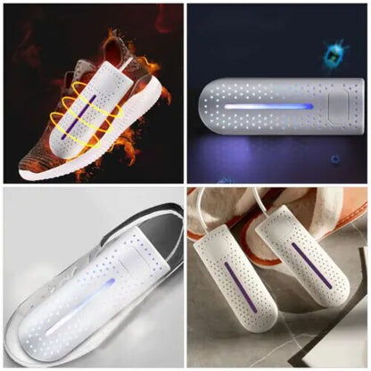 Compact UV Shoe Sanitizer and Dryer
