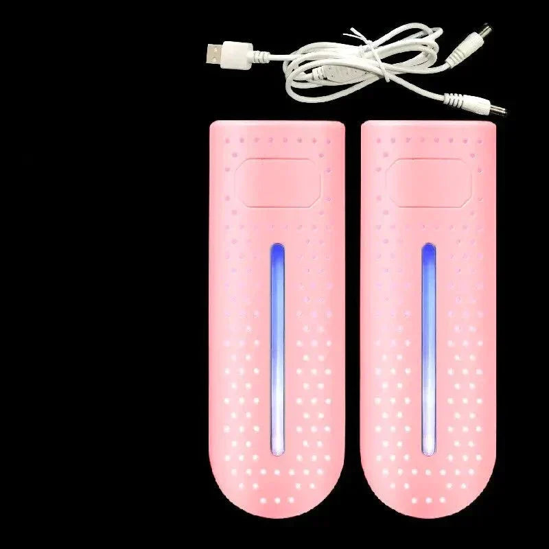 Compact UV Shoe Sanitizer and Dryer