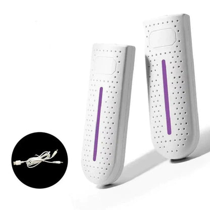 Compact UV Shoe Sanitizer and Dryer