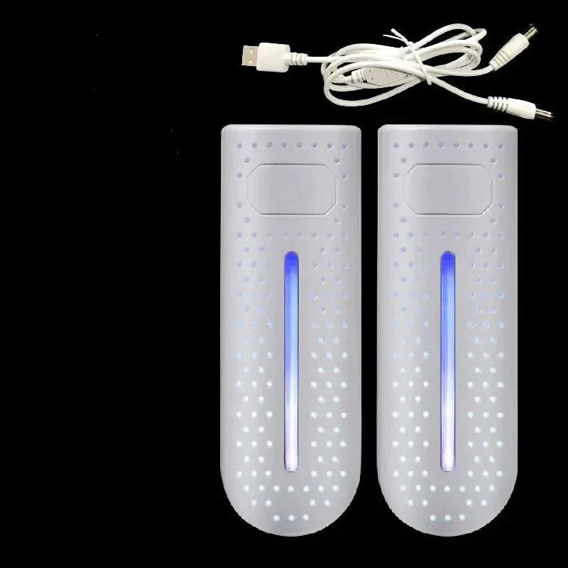 Compact UV Shoe Sanitizer and Dryer