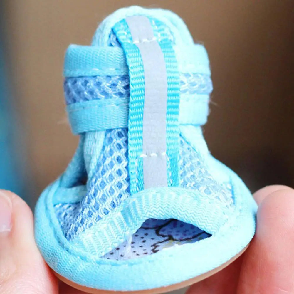 Cool Dog Summer Sneakers - Lightweight Breathable Pet Shoes
