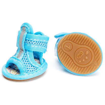 Cool Dog Summer Sneakers - Lightweight Breathable Pet Shoes