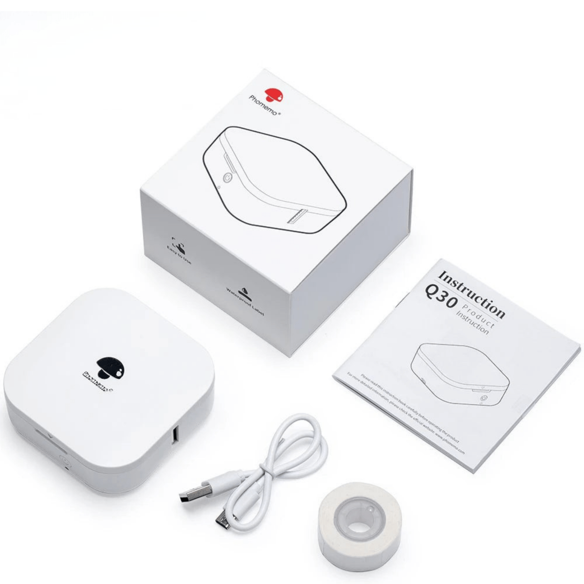 Portable Bluetooth Label Maker Printer - Luxicro