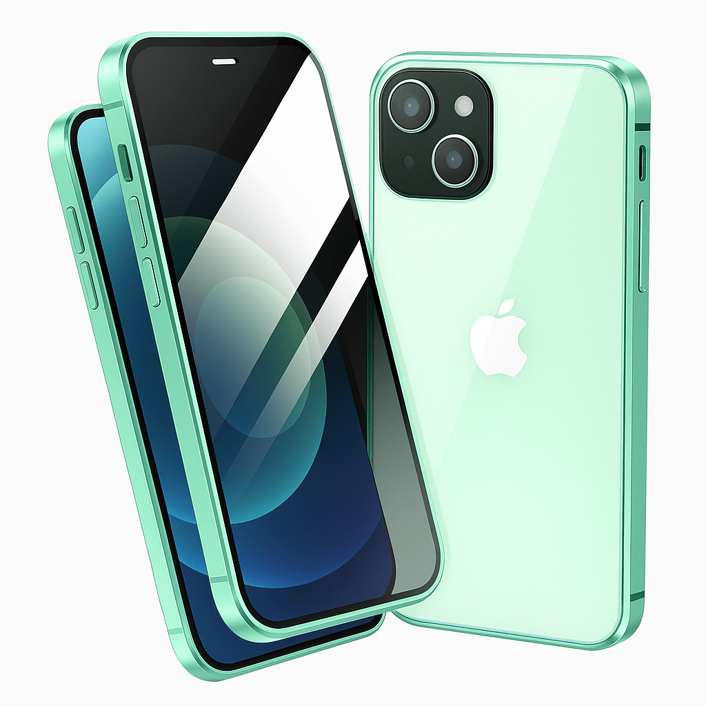 Secure Magnetic iPhone Case with Screen Guard