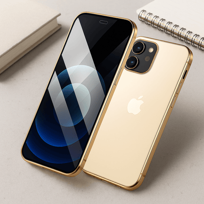 Secure Magnetic iPhone Case with Screen Guard - Luxicro