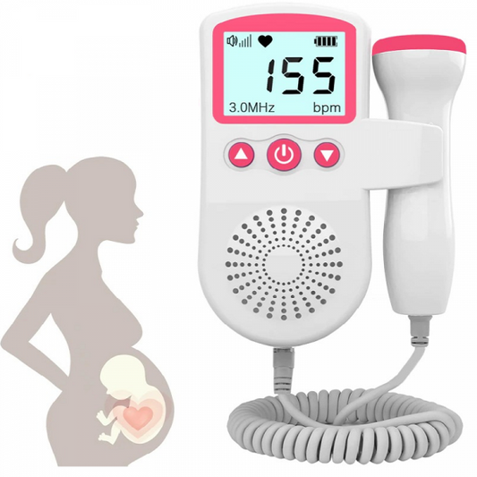 Baby Heartbeat Monitor Fetal Doppler Detector - Luxicro