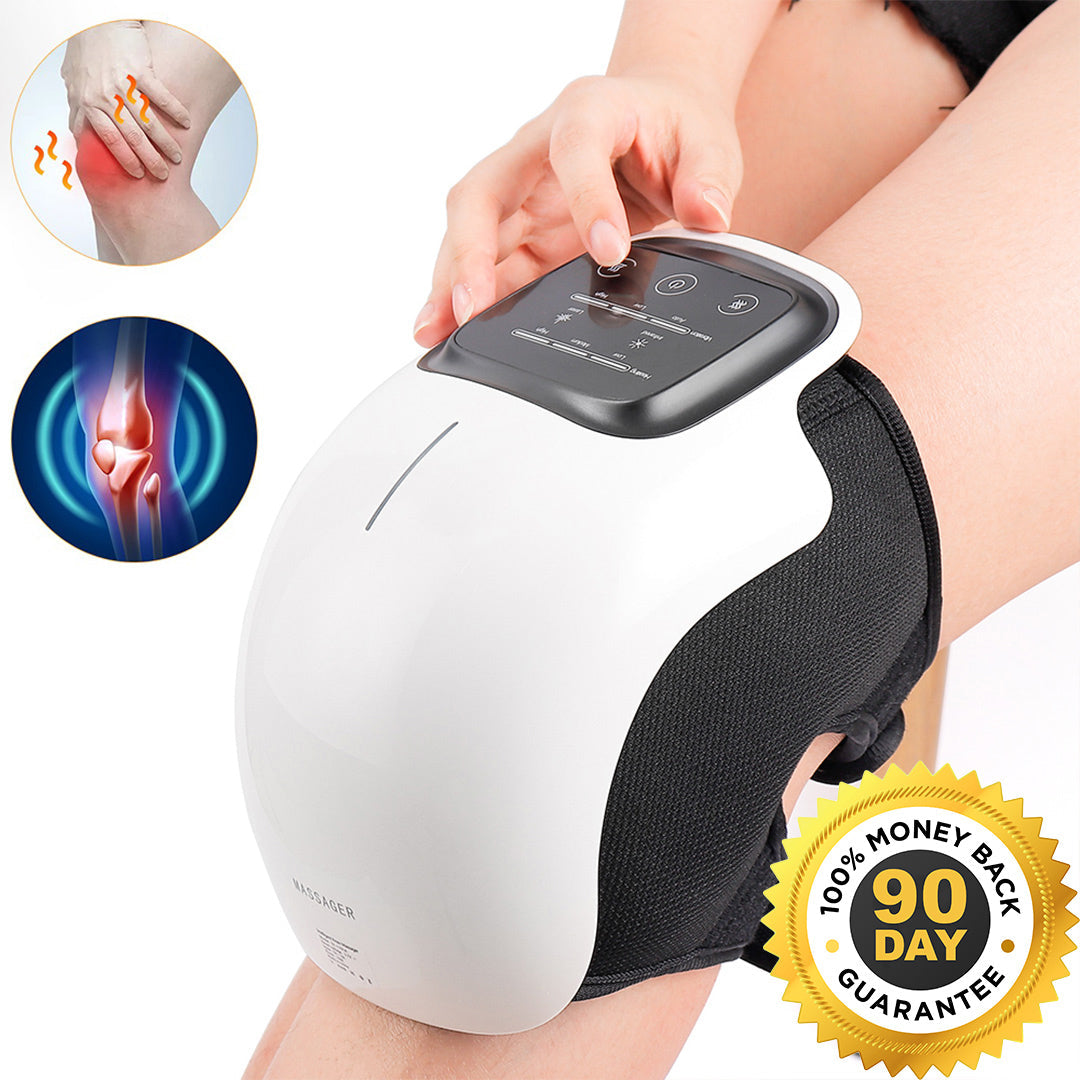 Warm Knee Massager for Pain Relief & Relaxation - Luxicro
