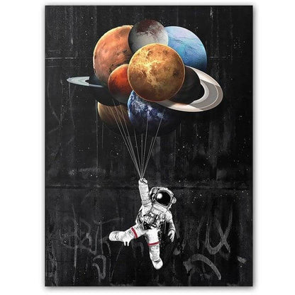 Stunning Space Wall Art Canvas Painting