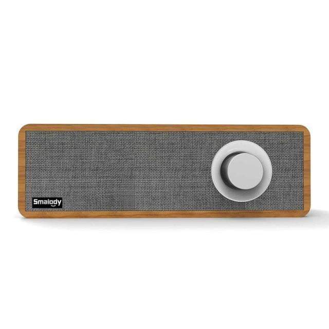 Compact Rechargeable Wooden Bluetooth Speaker - Luxicro