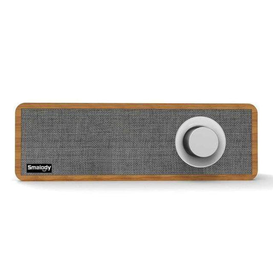 Compact Rechargeable Wooden Bluetooth Speaker - Luxicro