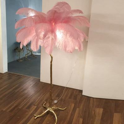 Elegant Wooden Floor Standing Lamp