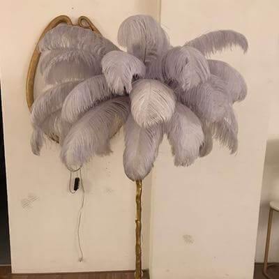 Elegant Wooden Floor Standing Lamp
