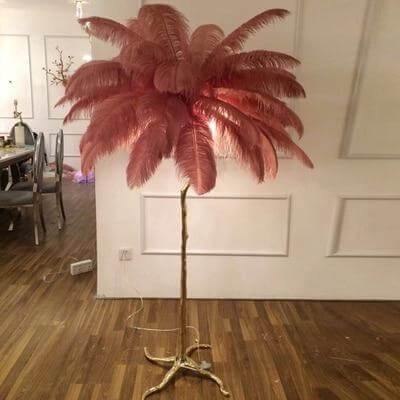 Elegant Wooden Floor Standing Lamp