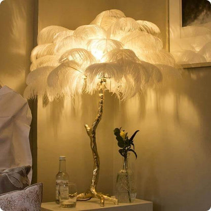 Elegant Wooden Floor Standing Lamp