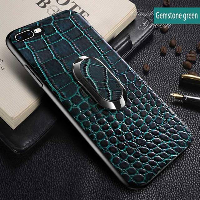 Animal Pattern Phone Case with Stand Ring - Luxicro