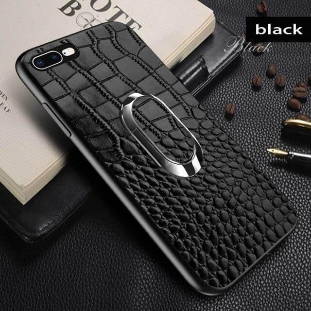 Animal Pattern Phone Case with Stand Ring