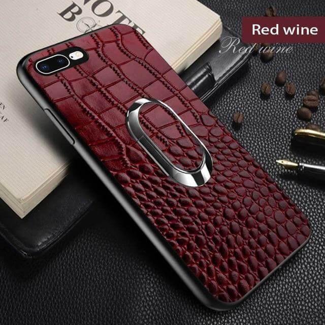 Animal Pattern Phone Case with Stand Ring