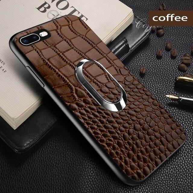 Animal Pattern Phone Case with Stand Ring