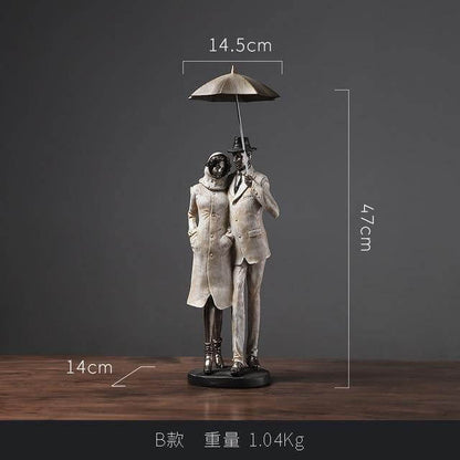 Lovely Pair Home Decor Figurine