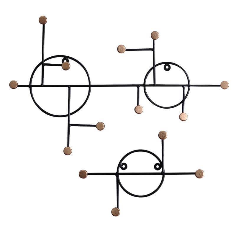 Modern Hanging Wall Storage Hooks - Luxicro