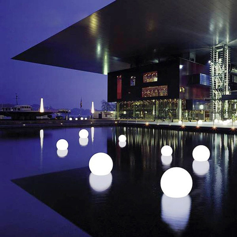Colorful Outdoor Solar Garden Ball Lamp