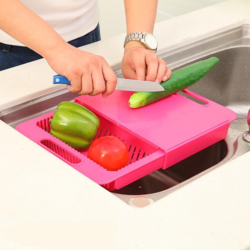 Compact Wooden Cutting Board
