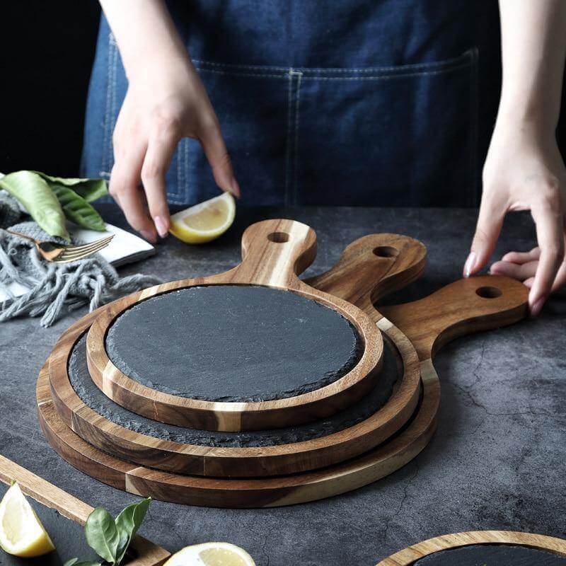 Marble Stone Serving Tray Plate - Luxicro