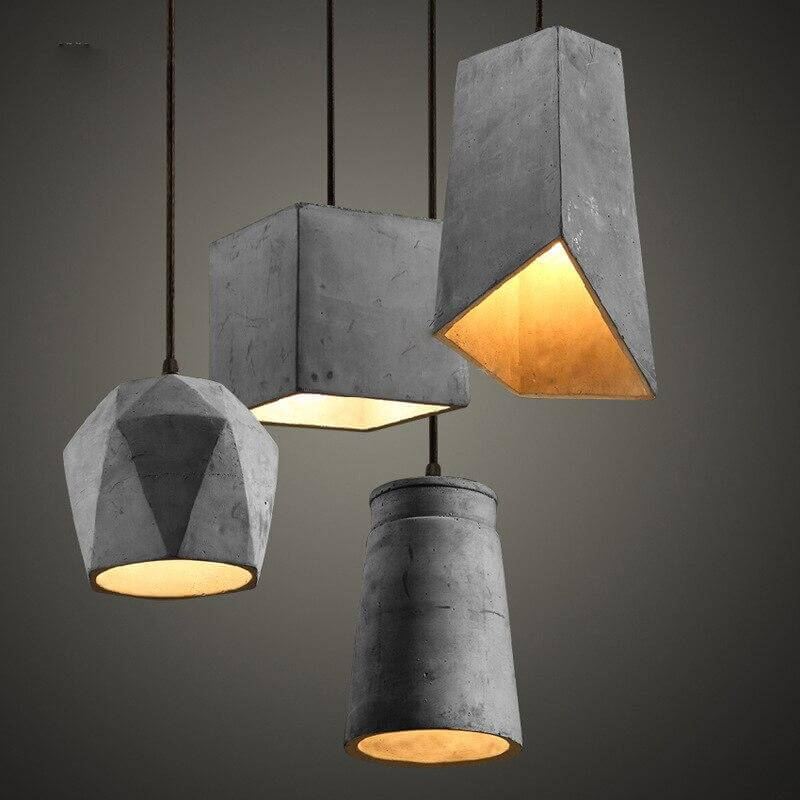 Rustic Metal Hanging Lamp - Luxicro