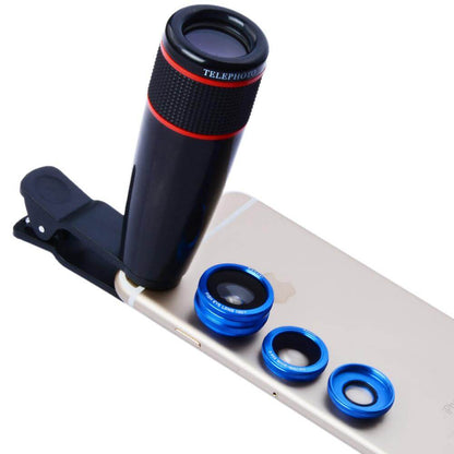 Premium 12X Fisheye Wide Angle iPhone Camera Lens