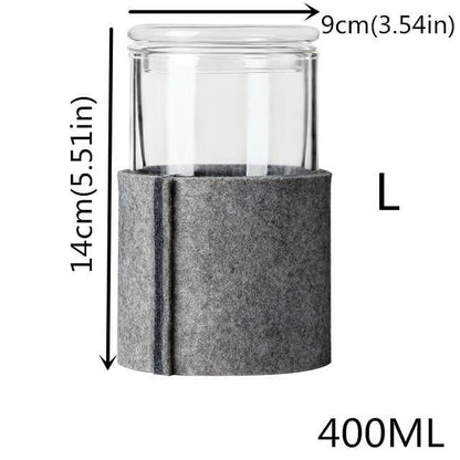 Premium Tea Infuser with Natural Wood Lid