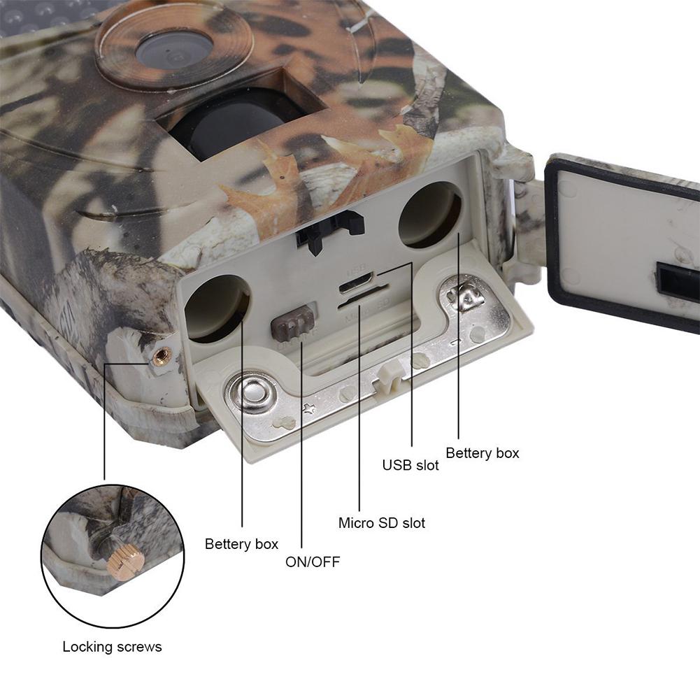 Compact Wildlife Camera 12MP HD with Night Vision