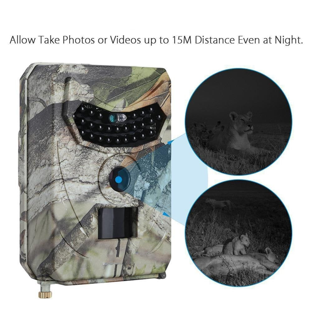Compact Wildlife Camera 12MP HD with Night Vision