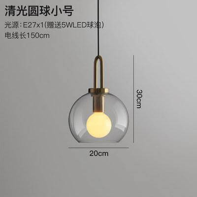 Luxury Glass Ball Ceiling Light Pendant