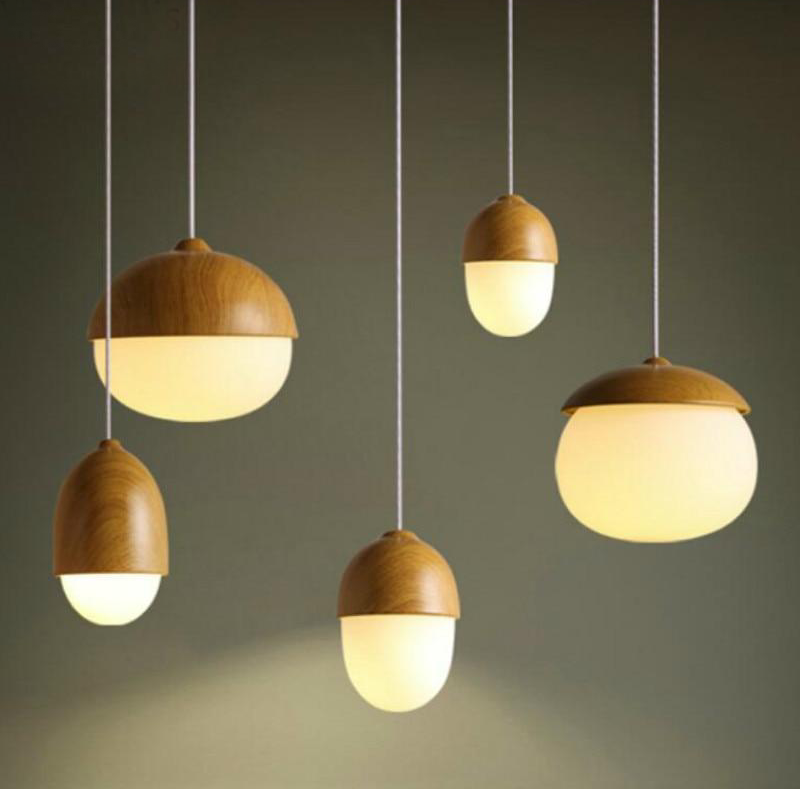 Rustic Wooden Hanging Ceiling Light - Luxicro