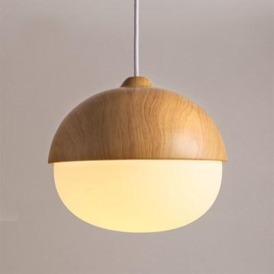 Rustic Wooden Hanging Ceiling Light