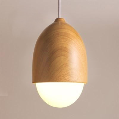 Rustic Wooden Hanging Ceiling Light