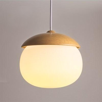 Rustic Wooden Hanging Ceiling Light