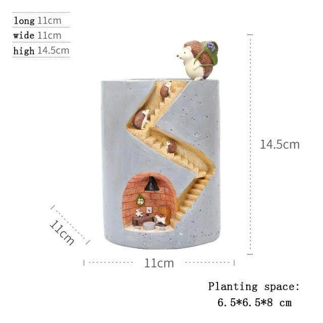 Adorable Small Animal Planter Pot