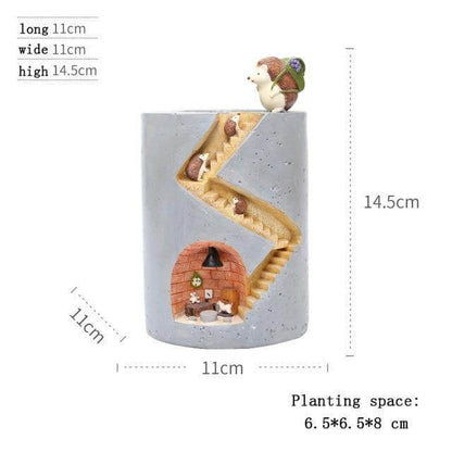 Adorable Small Animal Planter Pot