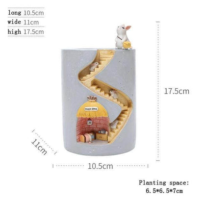 Adorable Small Animal Planter Pot