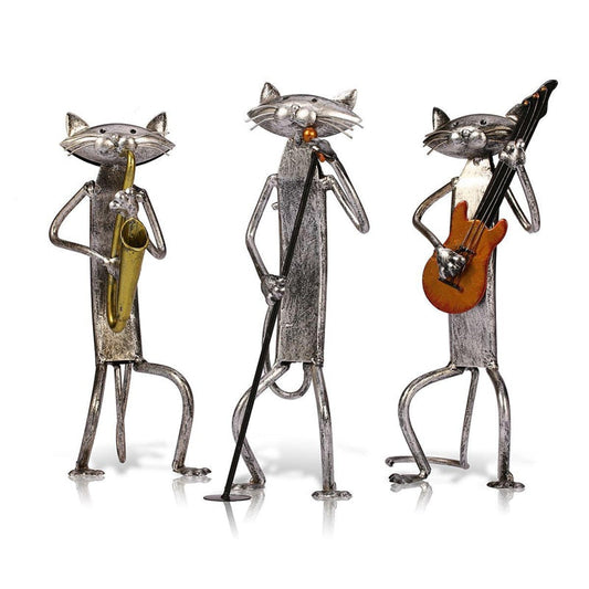 Adorable Kitty Musical Figurine Decor - Luxicro